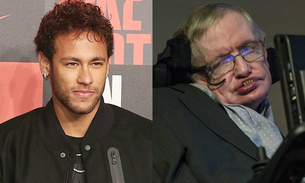 Neymar, Stephen Hawking Neymar, Stephen Hawking